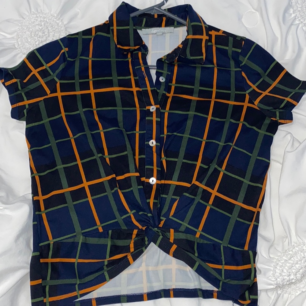 Polo Slightly Crop Tee